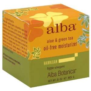   Alba Botanica Hawaiian Oil Free Moisturizer, Aloe & Green Tea: Beauty