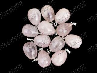 FREE wholesale loose mix Teardrop gemstone pendant bead  