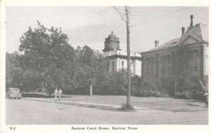 D8699 TX, Bastrop Court House Postcard  
