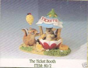 Fitz & Floyd Teeny Tiny Tales The Ticket Booth  