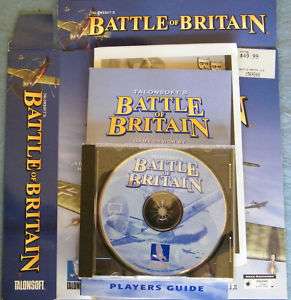 Battle of Britain – PC Game – CD Rom + Rules Book  