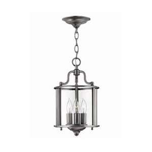  Gentry Pewter 3 Light Wall Sconce