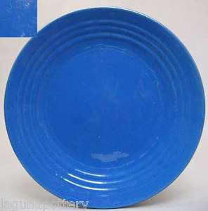 Vintage Bauer Pottery USA Ring Ringware Cobalt Blue 10 3/4 Large 