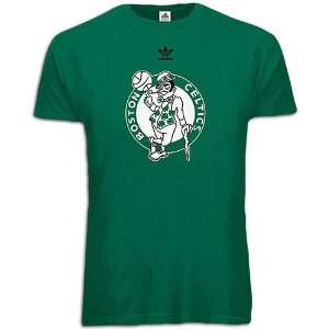  Celtics adidas Big Kids HWC Faded Logo Tee: Sports 