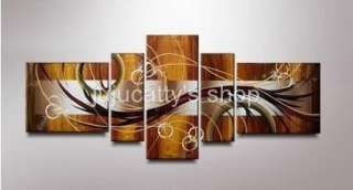 canvas painting abstract oil modern painting #1128 5pcs large canvas 
