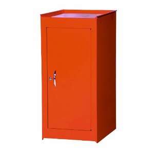 International VRS 4200OR 15 Inch Orange Half Locker Side Cabinet with 