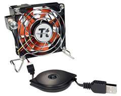 Big Savings on   Thermaltake Mobile Fan II External USB Cooling Fan 