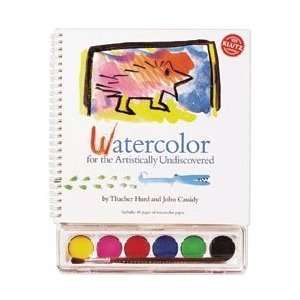 Watercolor For The Artistically Undiscovered Book Kit 