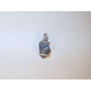  Blue Agate Pendant 