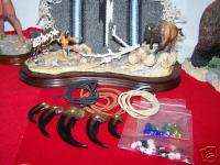 BEAR CLAW NECKLACE KIT: Replica claws ( KIT  # 2 )  
