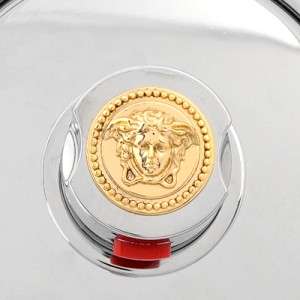 Versace Home Gold Chrome 2 Outlet Mixer New and Authentic Medusa Greek 
