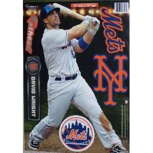  David Wright Fathead New York Mets MLB Official Vinyl Wall 