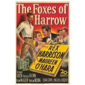  The Foxes of Harrow (1947) 27 x 40 Movie Poster Style A 