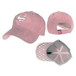  Super Girl Cap Pink With White Logo
