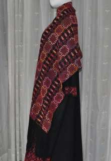Hand Stitched Egyptian Bedouin Wrap Shawl Scarf B  