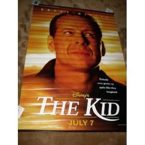  THE KID Movie Theater Display Banner BRUCE WILLIS 