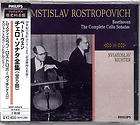 Beethoven Complete Cello Sonatas   Rostropovich Richter 2CD PHILIPS 