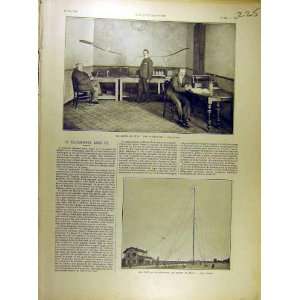  1901 Biot Telegraph Port Antennae French Print: Home 