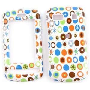  LG Xenon GR500 Colorful Cute Polka Dots on White Hard Case 