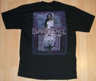 Evanescence 2004 Tour T Shirt With Seether Large Brand NEW  