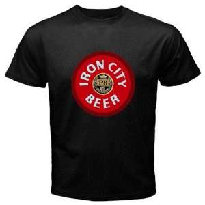  Iron City Beer Logo New Black T shirt Size XL Free 