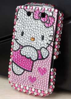 Pink Hello Kitty Diamond Case For Blackberry Torch 9800  