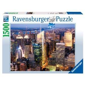   Ravensburger Midtown Manhattan, Nyc   1500 Pieces Puzzle Toys & Games