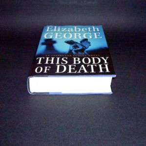 Elizabeth George ** THIS BODY OF DEATH ** HCDJ VG Condition 