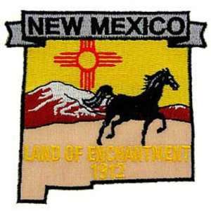  New Mexico State Map Patch 3 Patio, Lawn & Garden