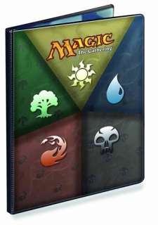 All 5 Mana Symbols Mtg 9 Pocket Binder Magic Portfolio  