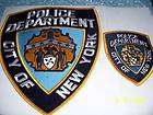 POLICE PATCH 8 IN PLUS A SHOULDER PATCH FROM NY LOT SALE  