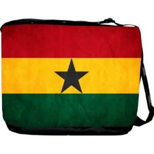 RikkiKnight Ghana Flag Messenger Bag   Book Bag ***with matching coin 