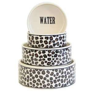  Leopard Dog Bowl Water