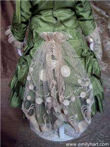 A12T Bebe Bisque doll by Emly Hart dress Mary Lambeth  