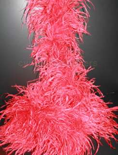 four plys high quality ostrich feather boa for special occasions