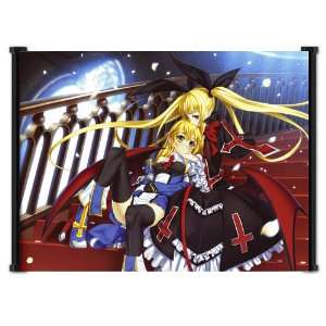 Blazblue Game Rachel and Noel Fabric Wall Scroll Poster 