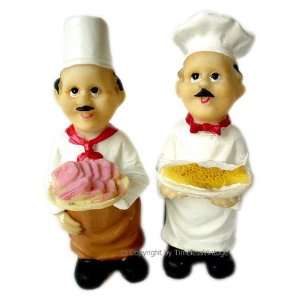 New Fat French Chef Toothpick Holder / Kitchen Decor:  