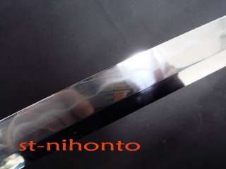 hand forged forged japanese wakizashi/katana sword clay tempered 