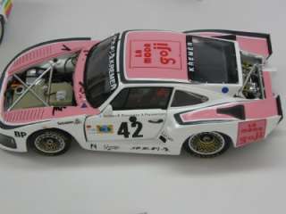 TSM 1/18 1980 Porsche 935 K3 LM #42 White/Pink Mint in Box  