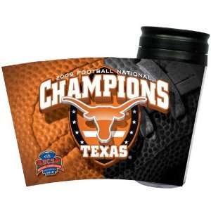 Texas Longhorns 2009 BCS National Champions 16oz. Insulated Travel 