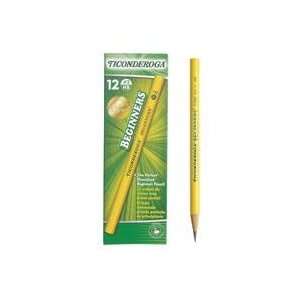  Ticonderoga Beginner Pencils Without Erasers   Dozen 