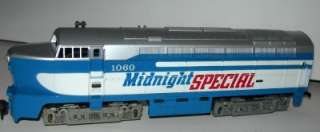 TYCO HO MIDNIGHT SPECIAL SHARKNOSE ENGINE 1060  