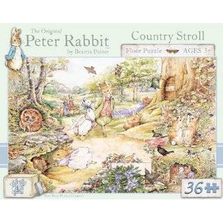Peter Rabbit   Country Stroll Floor Puzzle by New York Puzzle Company