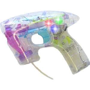   Hayes 16460 Clear Plastic Lighted Bubble Shooter Gun: Kitchen & Dining