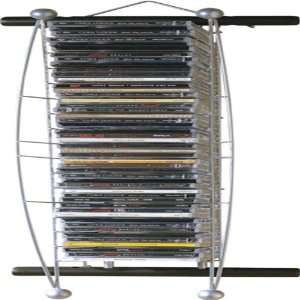  72DVD Wood/Wire Multimedia Tower Electronics