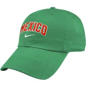  Nike Mexico Green National Soccer Team Campus Hat: Sports 