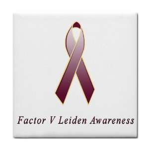  Factor V Leiden Awareness Ribbon Tile Trivet: Everything 