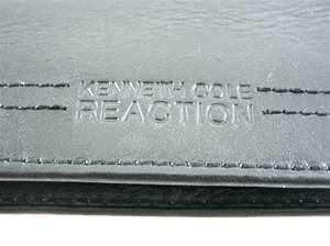 Kenneth Cole Reaction Mens Black Passcase Wallet  