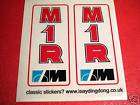 MARZOCCHI M1R FORK SLIDER STICKERS DUCATI BIMOTA ETC