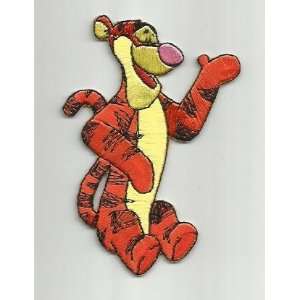 Disney Tigger Tiger Paw Out Smiling 2 x 3 Patch DisneyPatch1020
